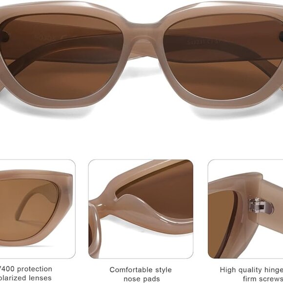 EUROPEAN STYLE WOMEN'S SUNGLASSES - Picture 4 of 6